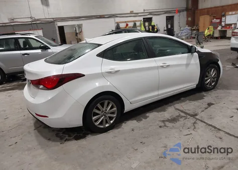 2016 Hyundai Elantra Se from USA, damaged, VIN 5NPDH4AE6GH748549